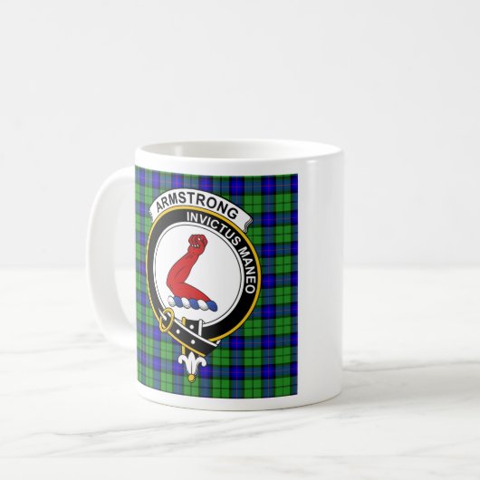 Mok Armstrong Clan Badge Coffee (Voorkant links)