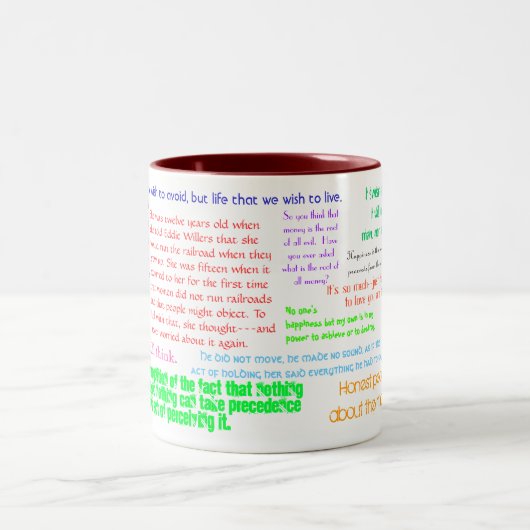 mok "Atlas Shrugged" - Gepersonaliseerd (Center)