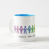 Mok Autisme Acceptatie... Tot de stukken passen (Voorkant links)