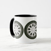 Mok autowiel/band (Voorkant links)