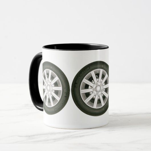 Mok autowiel/band (Voorkant links)