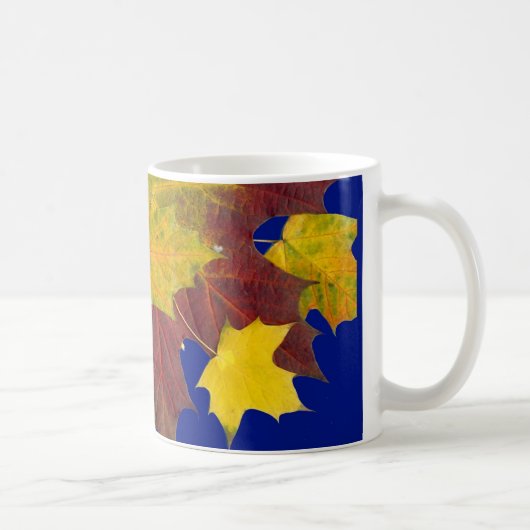 mok "Autumn Leaves" koffie (Rechts)