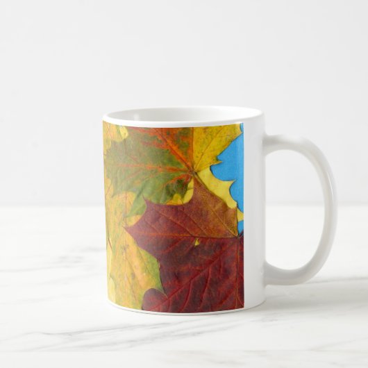 mok "Autumn Leaves" koffie (Rechts)
