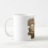 Mok: Aztec-masker Koffiemok (Links)