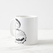 mok "B"-koffie (Voorkant links)