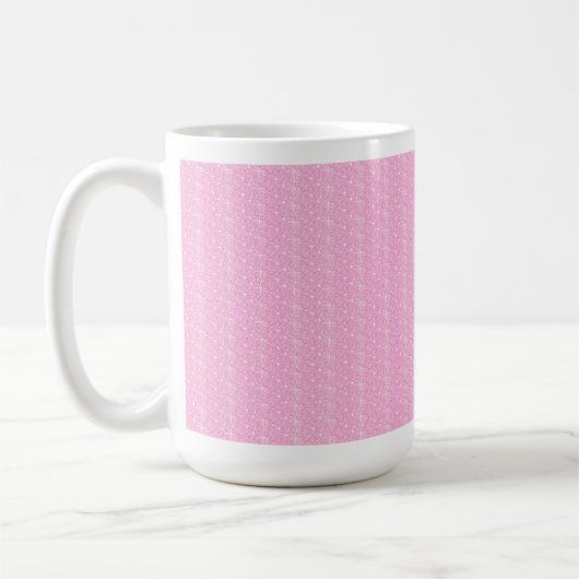 Mok Baby Roze glitter (Links)