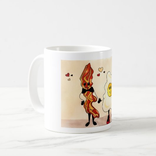 Mok Bacon en eieren (Voorkant links)