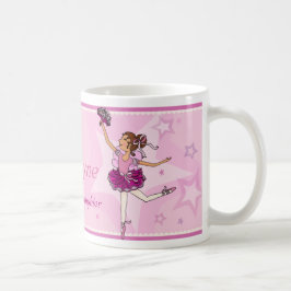 Mok Ballerina dansdochter roze & auburn girl