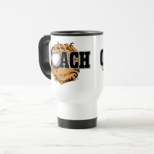 Mok Baseball Coach (Voorkant links)