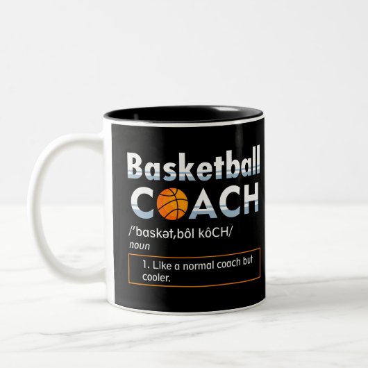 Mok Basketball Coach-ontwerp (Links)