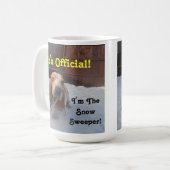 Mok Basset Hound Snow Sweeper (Voorkant links)