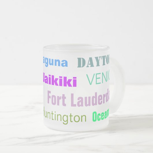 MOK BEACHES (gevorst glas) (Voorkant rechts)