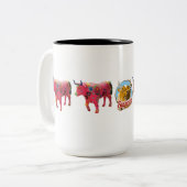 mok "Beaux Vine" 15 oz (Voorkant links)