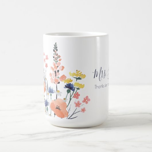 Mok 'Bedankt dat je me hebt geholpen te bloeien' (Center)