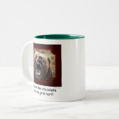 mok Beer "Hand Over the Chocolate" (Voorkant links)