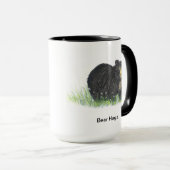 mok beer knuffel (Voorkant rechts)