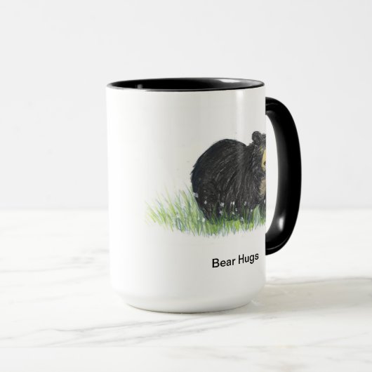 mok beer knuffel (Voorkant rechts)