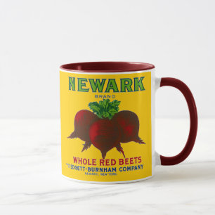 MOK ~  BEET VERPAKKING CRATE LABEL ~ NEWARK