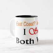 mok "Beide manieren zwaaien" (Voorkant links)