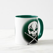 Mok bekertje met stevige metalen drummers (Voorkant rechts)