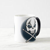 Mok bekertje met stevige metalen drummers (Voorkant rechts)