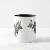 Mok Belgische Shepherd Sheepdog Tervuren Malinois (Midden)