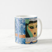 Mok, ben ik perfect? koffiemok (Voorkant rechts)