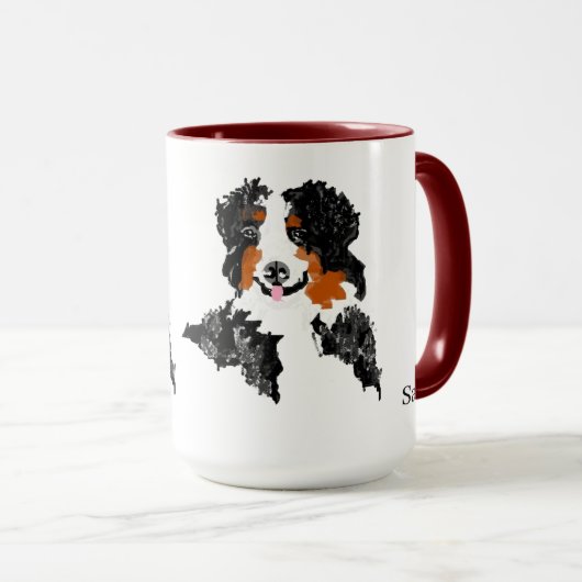 Mok : Bernese Mountain Dogs (Voorkant rechts)