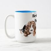 Mok: Beste Vriend Tweekleurige Koffiemok (Links)