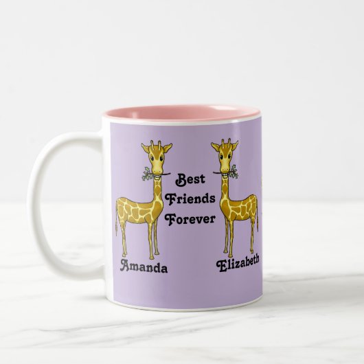 Mok beste vrienden Giraffe (Links)