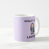 Mok beste Vrouw advocaat ter wereld (Voorkant rechts)