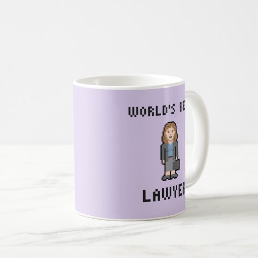 Mok beste Vrouw advocaat ter wereld (Voorkant rechts)