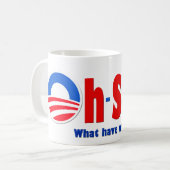 Mok, betreurenswaardige mok. koffiemok (Voorkant links)