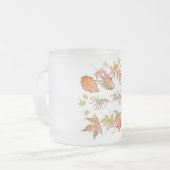 Mok (bevroren) - Happy Thanksgiving Autumn Leaves (Voorkant links)