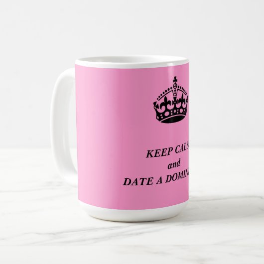 mok "BEWAREN" (Voorkant links)