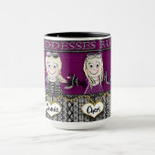 Mok BFF - GODDESSES RULE - VIER VRIENDINNEN - BFF (Midden)