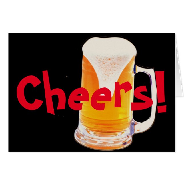 Mok bier (Voorkant Horizontaal)