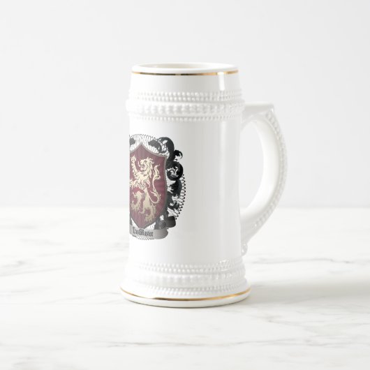 Mok bier (Voorkant rechts)