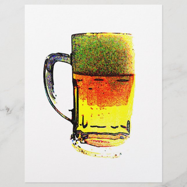 Mok bier (Voorkant)