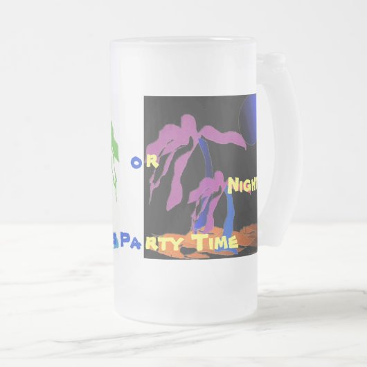 Mok bier (Voorkant rechts)