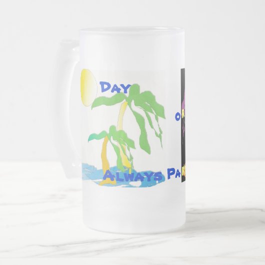 Mok bier (Voorkant links)