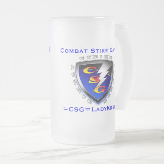 Mok bier (Voorkant rechts)