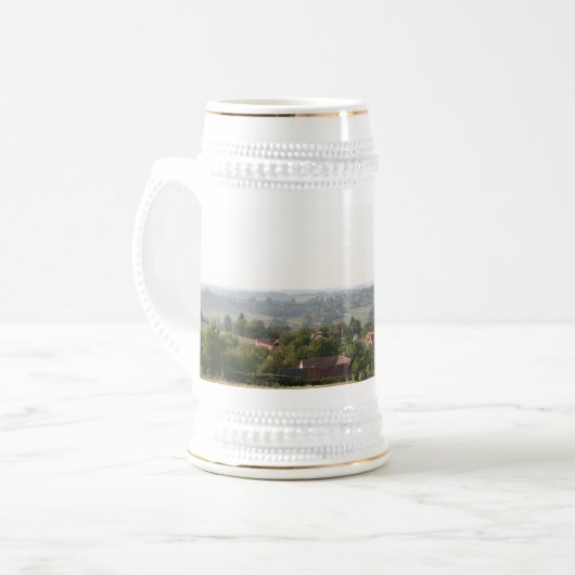 Mok bier (Voorkant links)