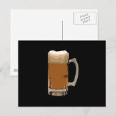 Mok bier briefkaart (Voorkant / Achterkant)