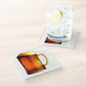 Mok bier glazen onderzetter (Schuin)