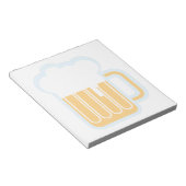 Mok bier notitieblok (Schuin)