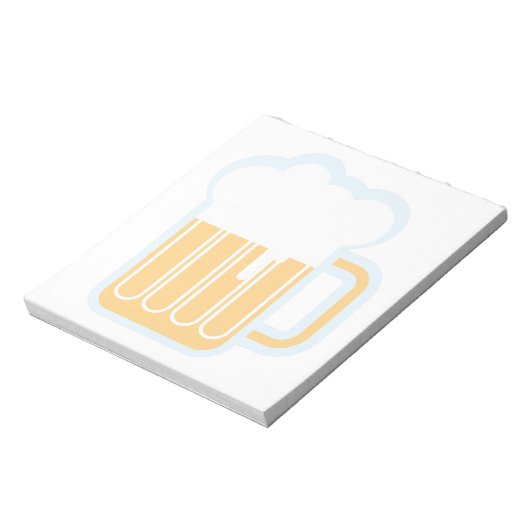 Mok bier notitieblok (Linkerzijde)