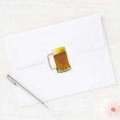 Mok bier ronde sticker (Envelop)