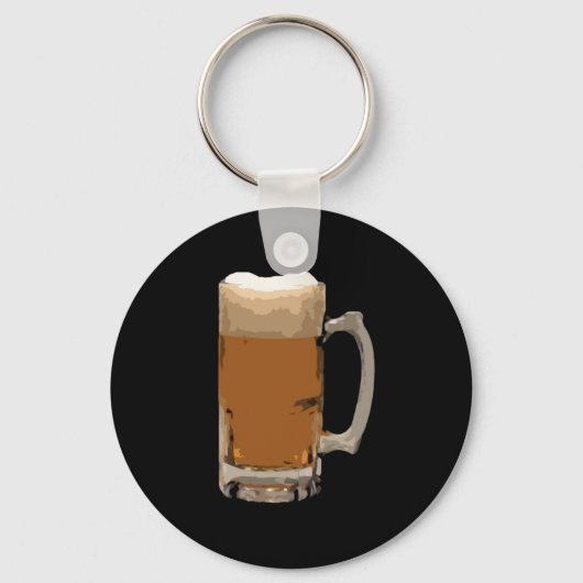 Mok bier sleutelhanger (Voorkant)