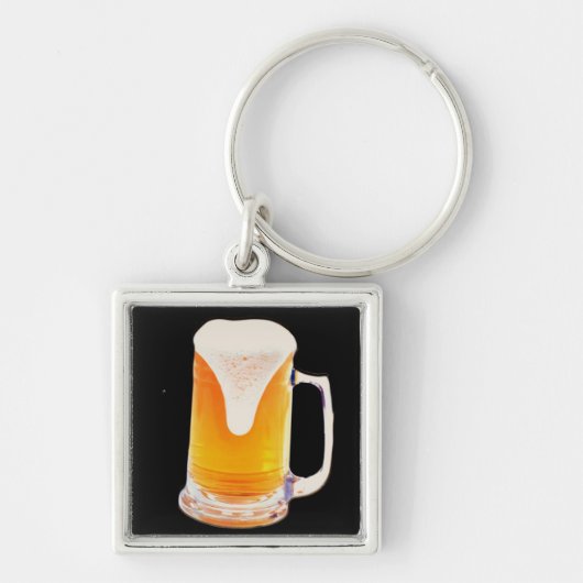 Mok bier sleutelhanger (Voorkant)